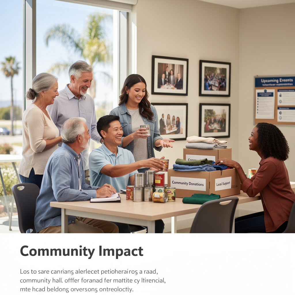 Fraternal Order of Eagles #442 community volunteers working together on a local charitable initiative in Santa Barbara